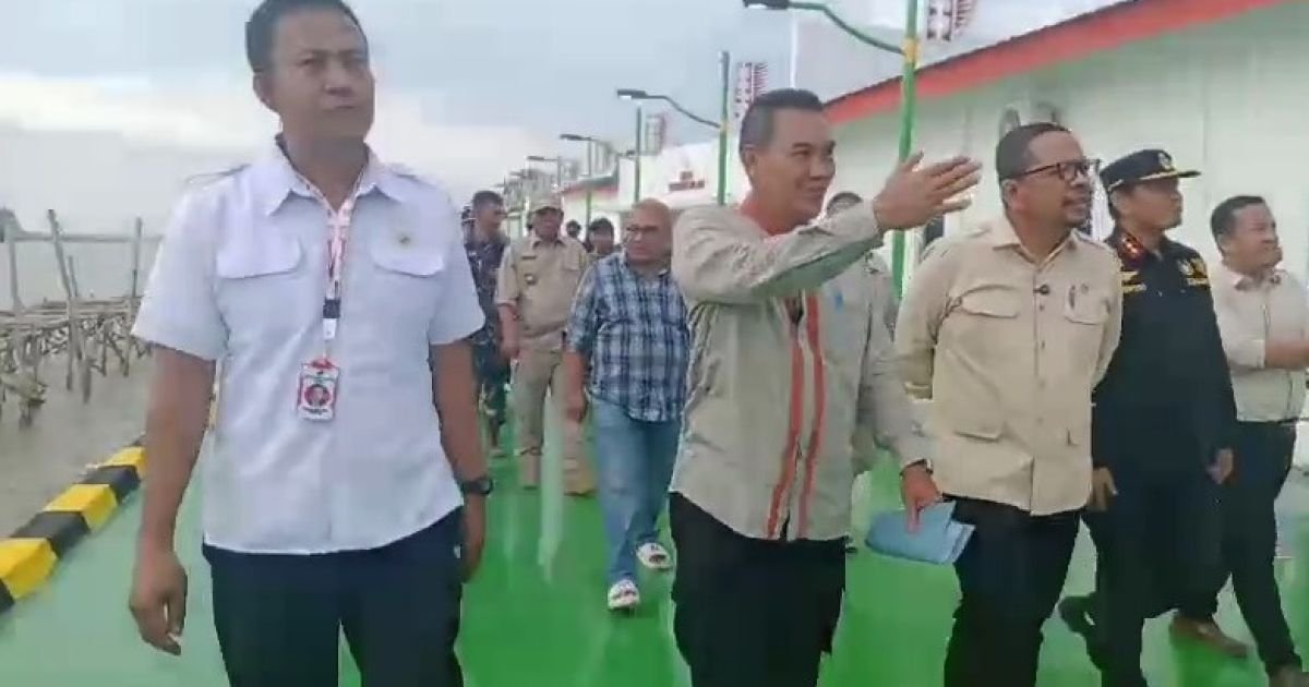 KSP M. Qodari Didampingi Kadis Perikanan Sri Padmoko Tinjau Kampung Nelayan Merah Putih Ciwaru