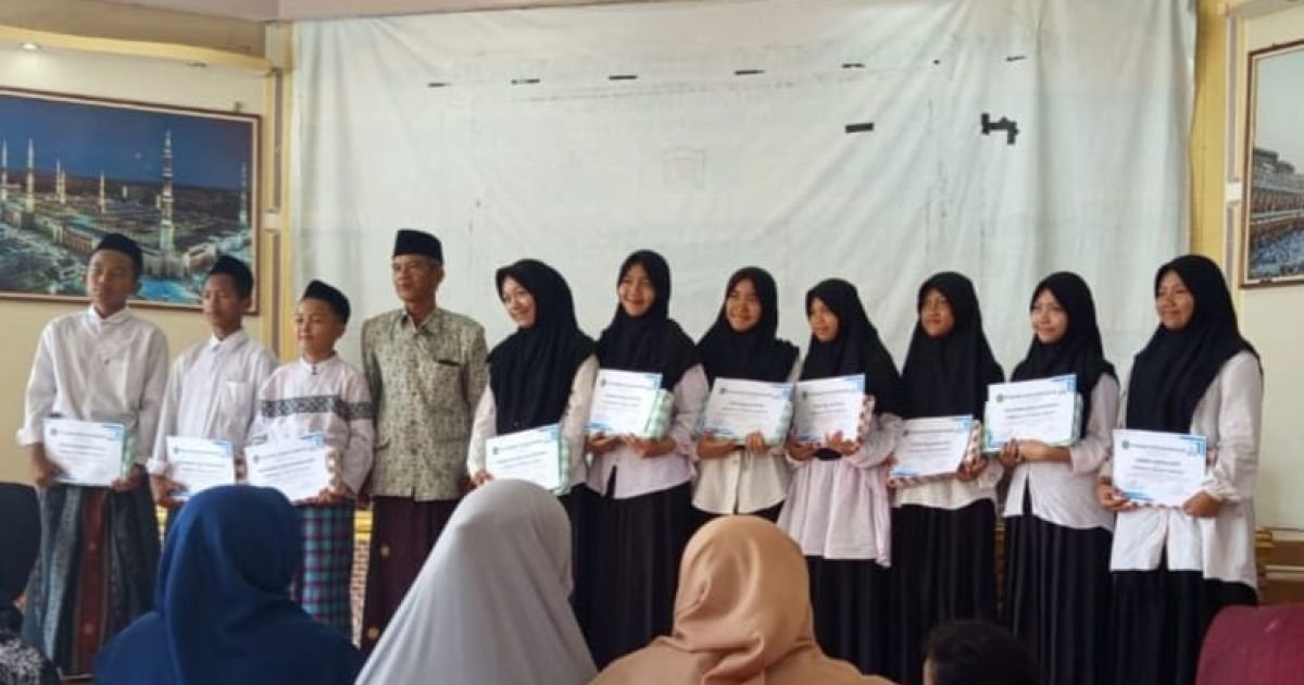 Ponpes Al Hasan Ciamis Gelar Pengajian Triwulan, KH Syarif Hidayat Ingatkan Sabar