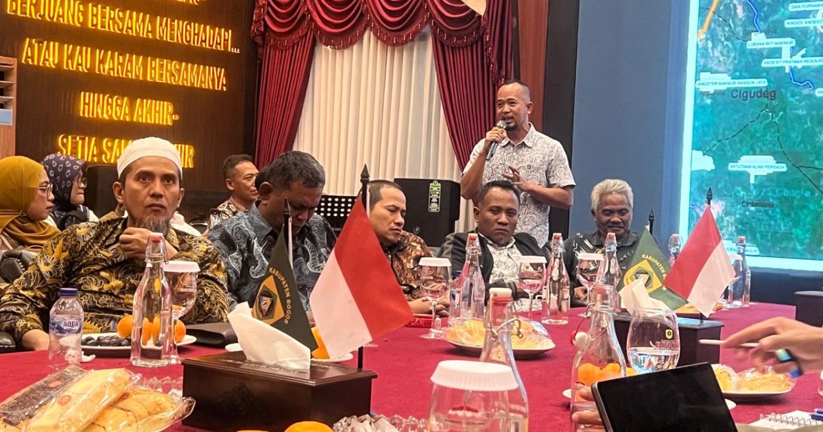 Tindak Lanjut Aksi Warga, Perwakilan Masyarakat dan Pengusaha Tambang Temui Bupati di Pendopo Bogor