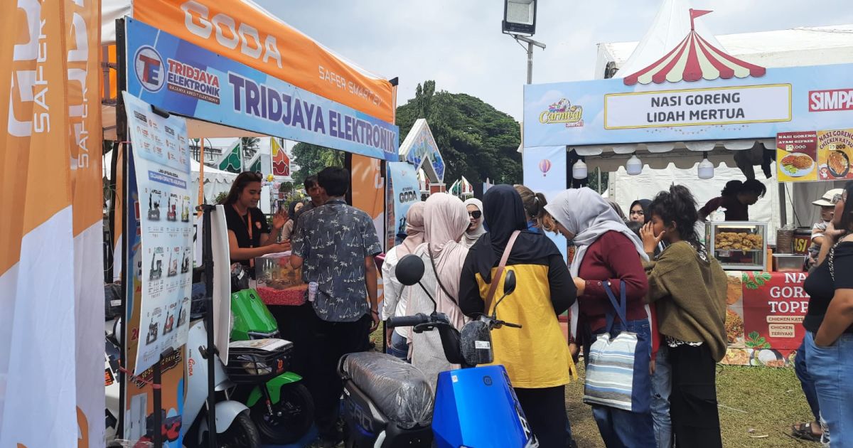 Goda Indonesia dan Tridjaya Elektronik Ramaikan RANS Carnival Subang