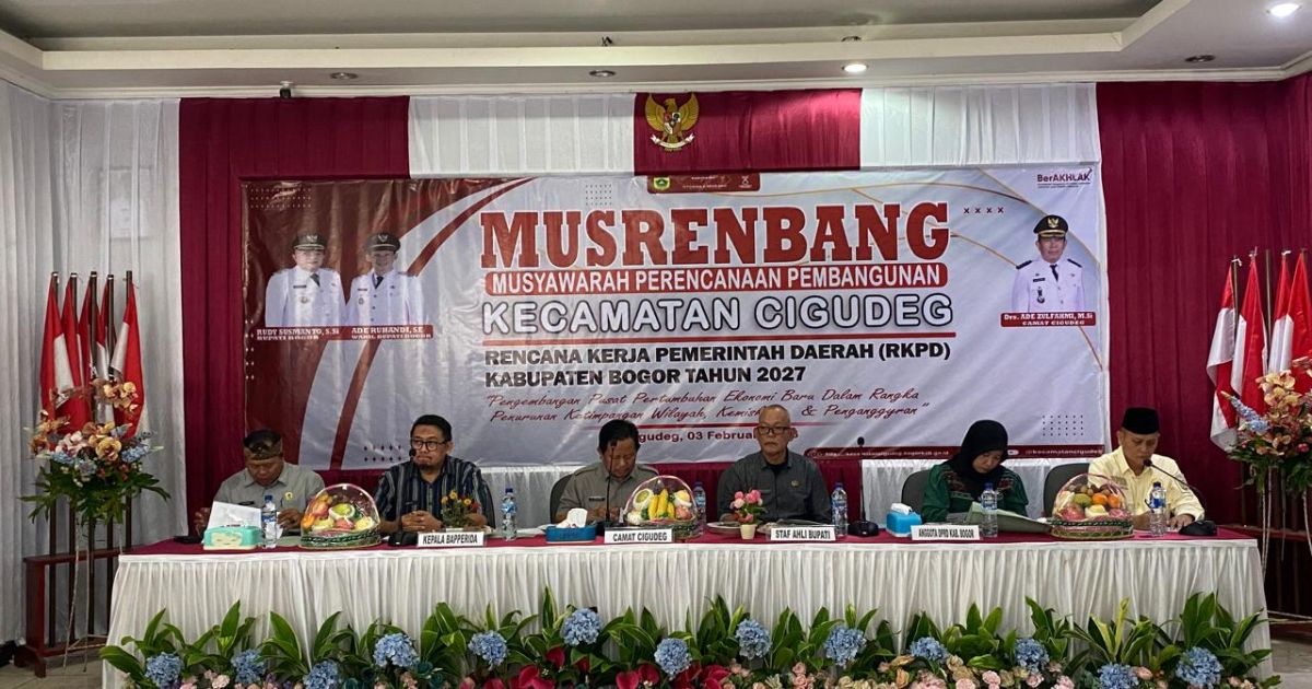 Musrenbang Kecamatan Cigudeg 2026: Antusiasme Tinggi, Aspirasi Menggelitik
