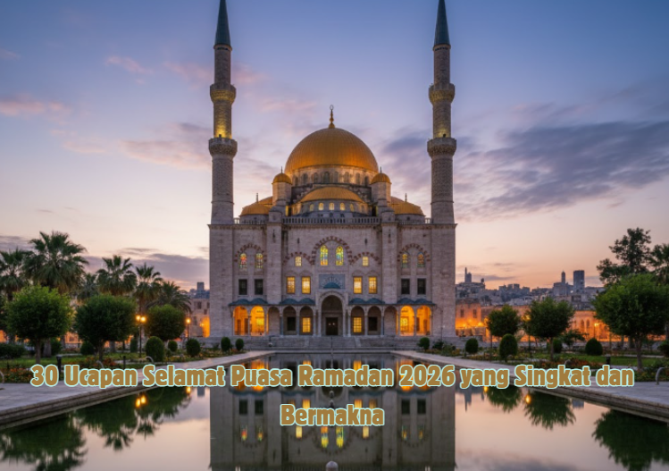30 Ucapan Selamat Puasa Ramadan 2026 yang Singkat dan Bermakna
