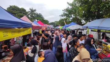 Geliat Ekonomi Ramadan: TMP Imbanagara Ciamis Jadi Magnet Berburu Takjil