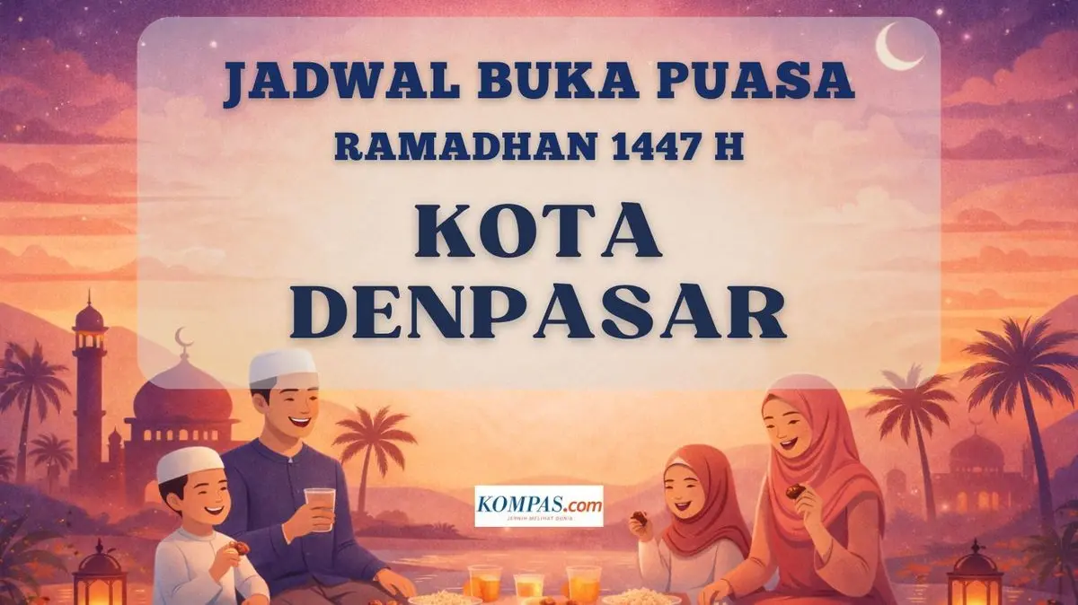 Warga Denpasar Simak! Ini Jadwal Buka Puasa Terbaru 26 Februari 2026