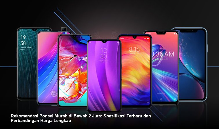 HP Harga 1 Jutaan Kini Gahar, RAM 8GB dan Layar Mulus Bukan Lagi Mimpi