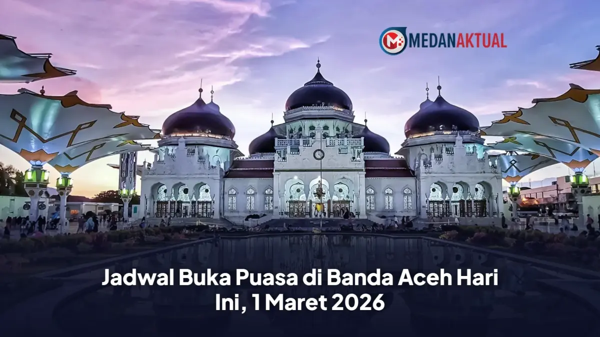 Jadwal Buka Puasa Banda Aceh 1 Maret 2026: Cek Waktu Maghrib dan Isya Terbaru