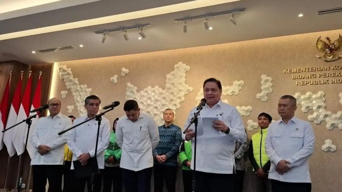 Konferensi pers THR dan Insentif Lebaran/Foto: Retno Ayuningrum