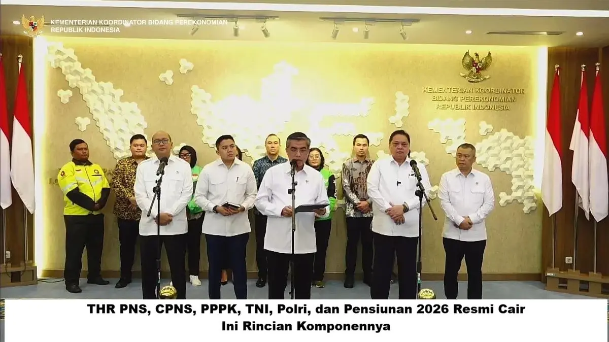 THR PNS, CPNS, PPPK, TNI, Polri, dan Pensiunan 2026 Resmi Cair, Ini Rincian Komponennya