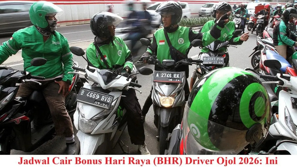 Simak kapan jadwal dan besaran pencairan BHR 2026 untuk ojol dan kurir online jelang Hari Raya Idul Fitri 1447 H.(((SHUTTERSTOCK/CREATIVA IMAGES)))