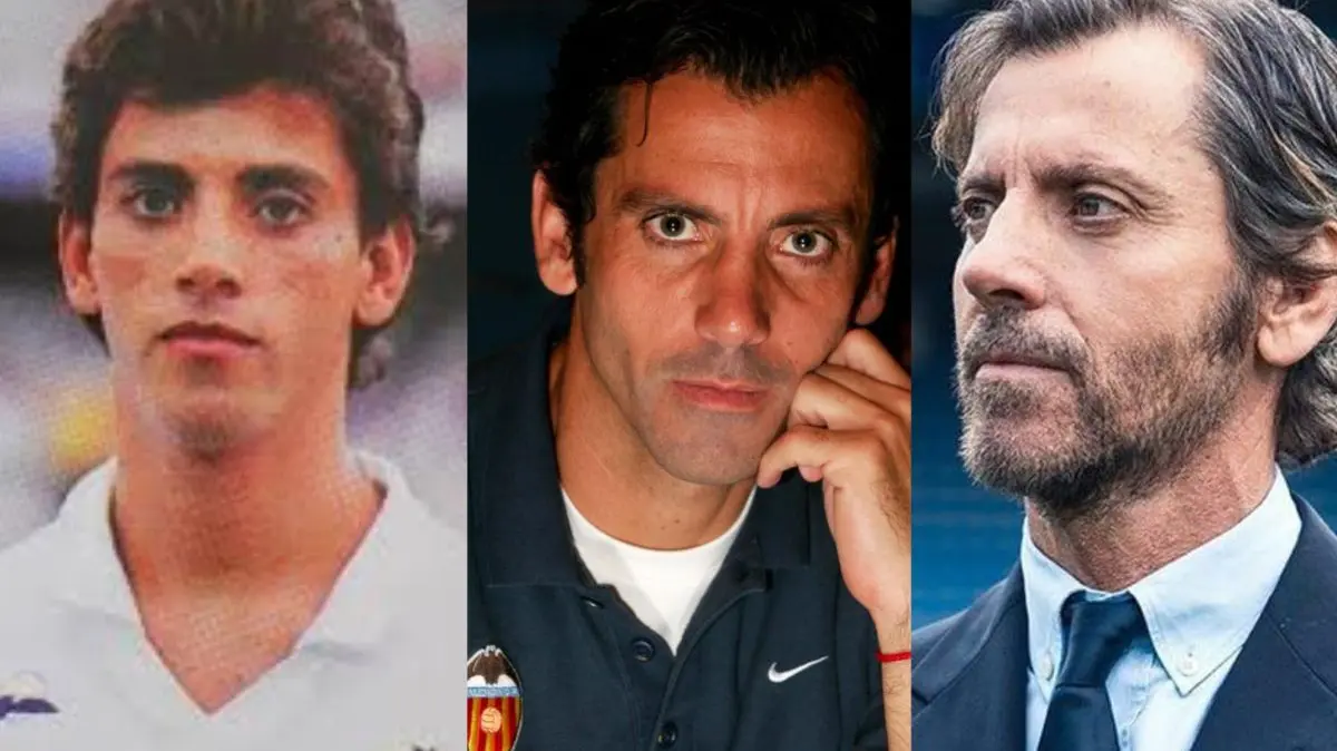 Quique Flores, dalam tiga tahap berbeda dari tahun 1984 hingga 2026. VCF / MARCA / EFE
