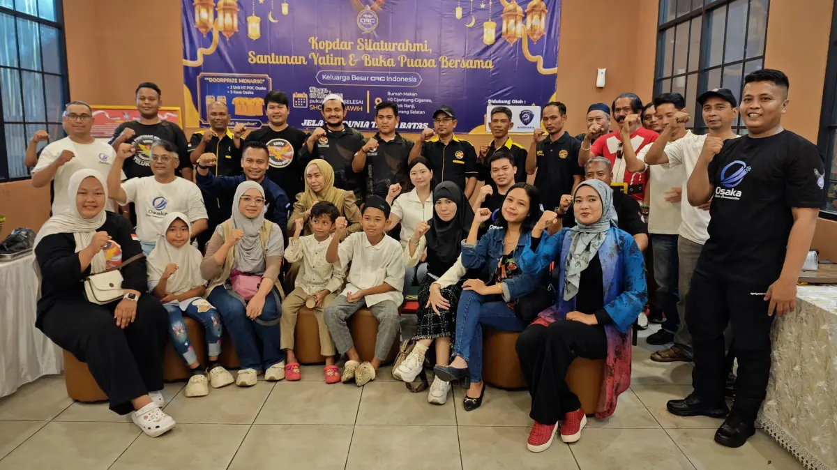 ORC Indonesia Perkuat Solidaritas Komunitas Lewat Aksi Sosial dan Buka Puasa Bersama di Tangsel