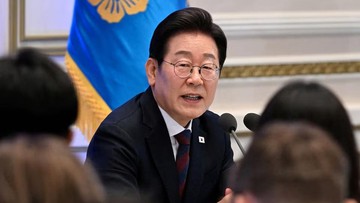 Presiden Korsel Lee Jae Myung (dok. Kim Min-Hee/Pool via REUTERS/File Photo)