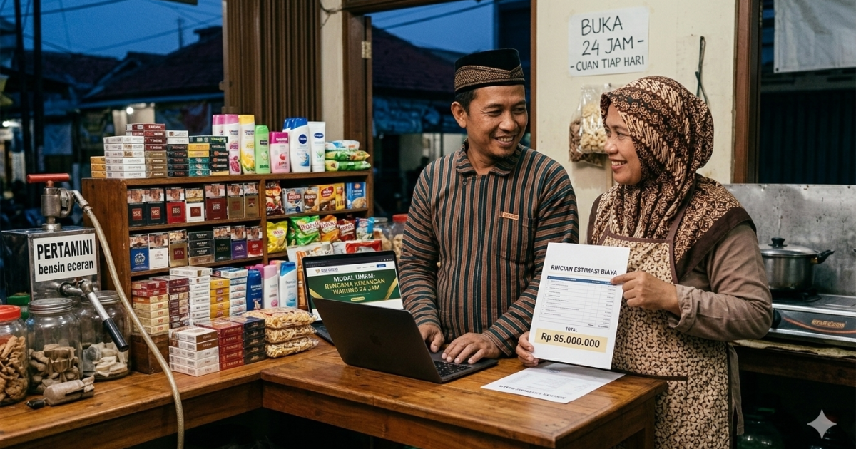 Ilustrasi Warung Madura