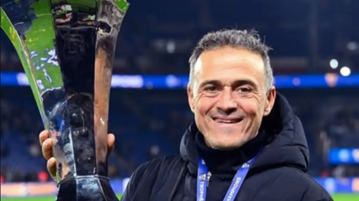 Pelatih PSG, Luis Enrique.(dok.PSG)