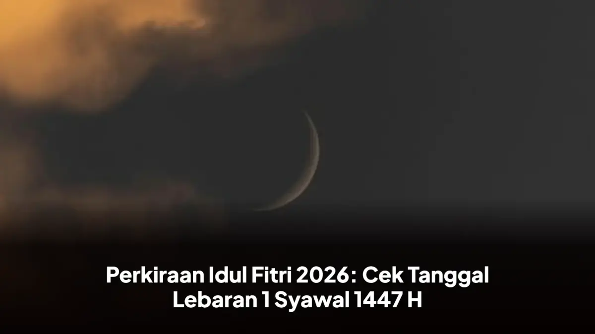Perkiraan Idul Fitri 2026: Cek Tanggal Lebaran 1 Syawal 1447 H
