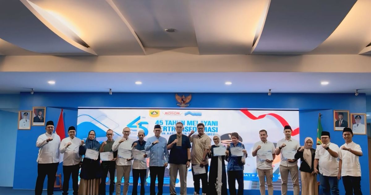 45 Tahun Perumda Air Minum Tirta Kahuripan. Foto : Perumda