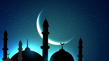 Ilustrasi malam Lailatul Qadar (Foto: Getty Images/iStockphoto/pinnacleanimates)