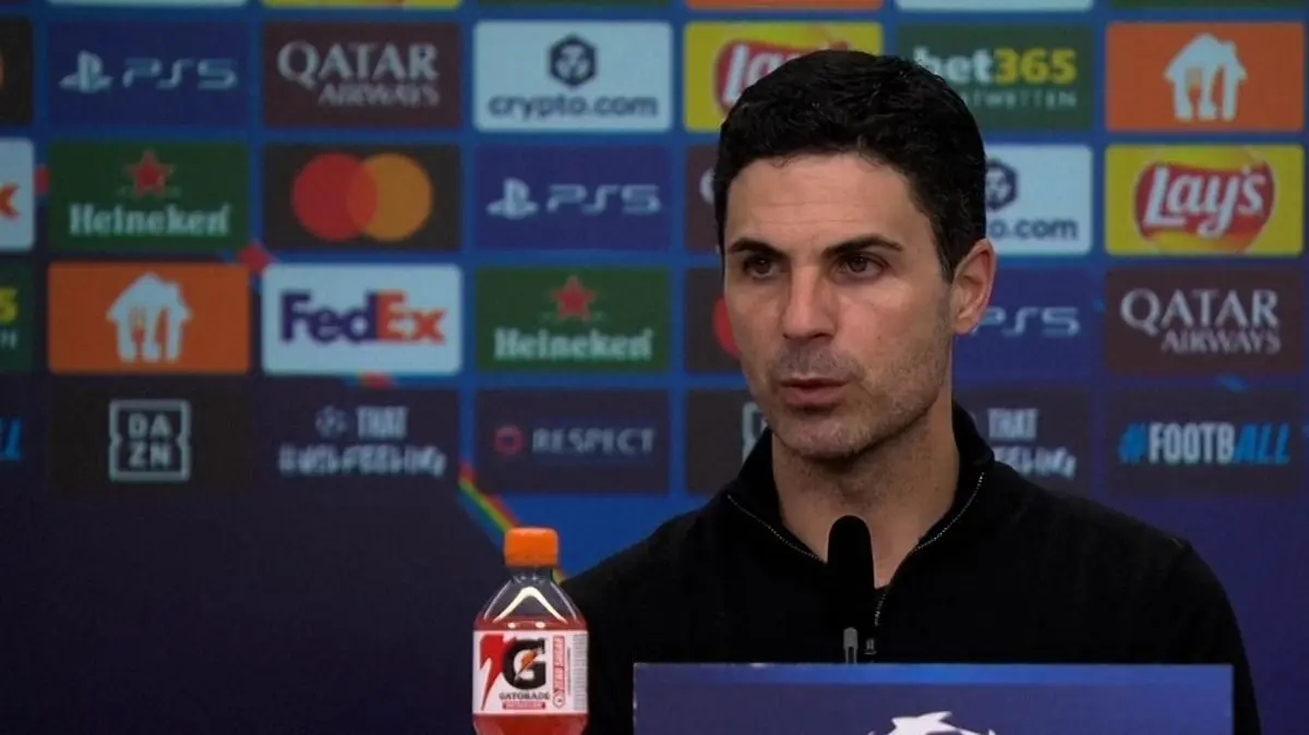 Arteta: Arsenal akan lebih baik di leg kedua vs Bayer Leverkusen (0:51) Mikel Arteta berbicara setelah hasil imbang 1-1 Arsenal di leg pertama Liga Champions melawan Bayer Leverkusen. (0:51)