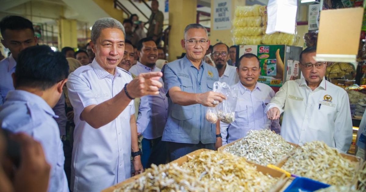 DPR RI puji kualitas pangan di Pasar Jambu Dua Bogor
