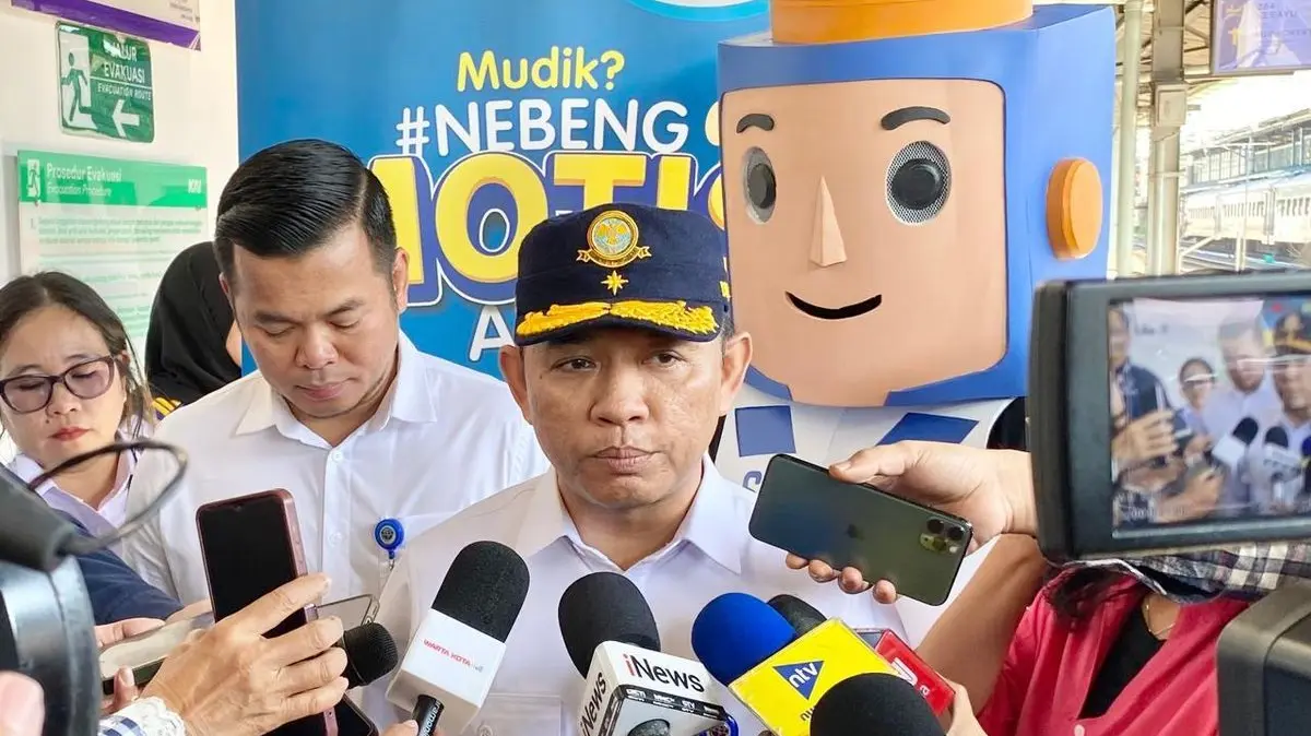 Direktur Lalu Lintas dan Angkutan Kereta Api (LLAKA) Arif Anwar
