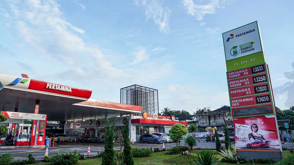Ilustrasi SPBU Pertamina. Cara mencari SPBU Pertamina terdekat. Cara mencari SPBU terdekat.