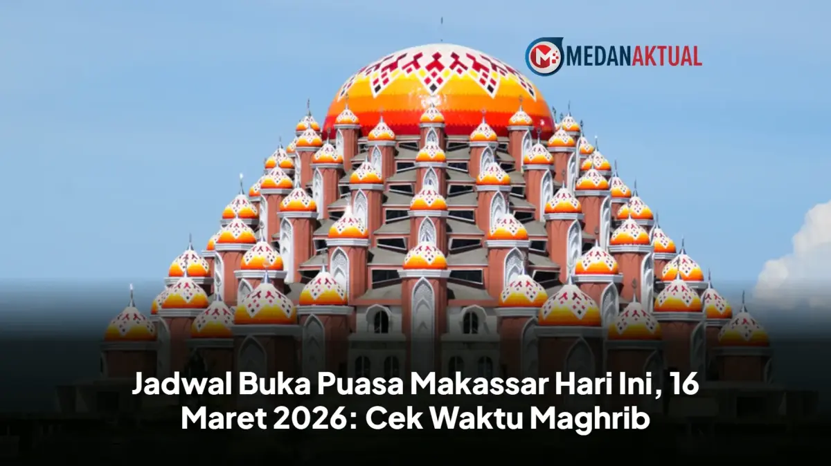 Jelang 26 Ramadan, Ini Waktu Tepat Salat Maghrib dan Buka Puasa di Makassar 16 Maret 2026