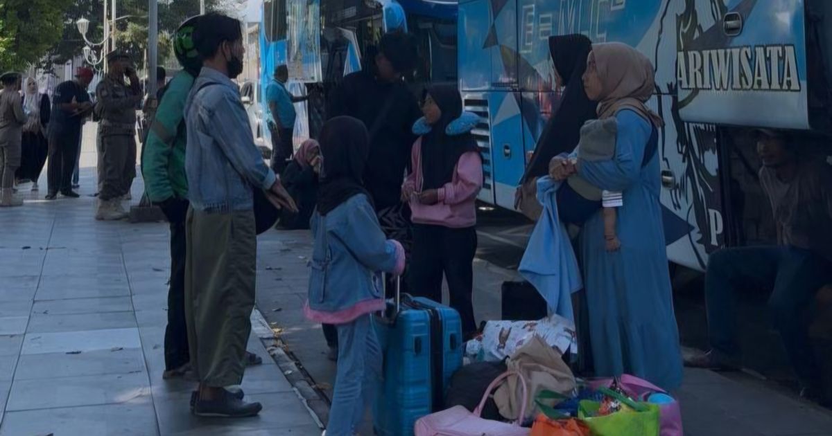 Program Mudik Gratis Pemerintah Redakan Beban Keluarga Tati Menuju Tasikmalaya