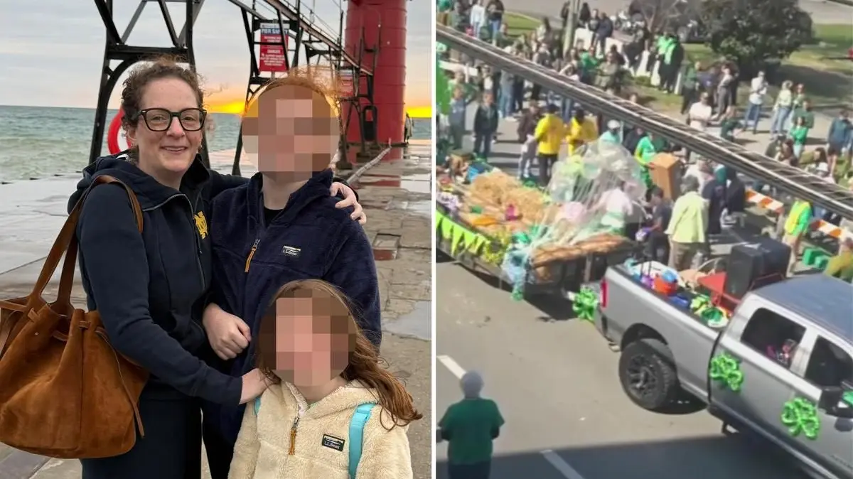 Joan Pannuti Pottinger, 50, tewas dalam kecelakaan aneh di parade St. Patrick’s Day pada hari Sabtu. GoFundMe