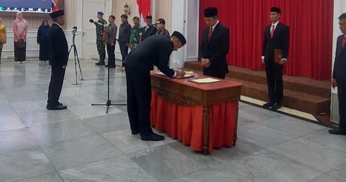 Wajah Baru Perumda Tirta Pakuan: Dua Direksi Resmi Dilantik, Mandat Besar Proyek IPAL 2027 Menanti