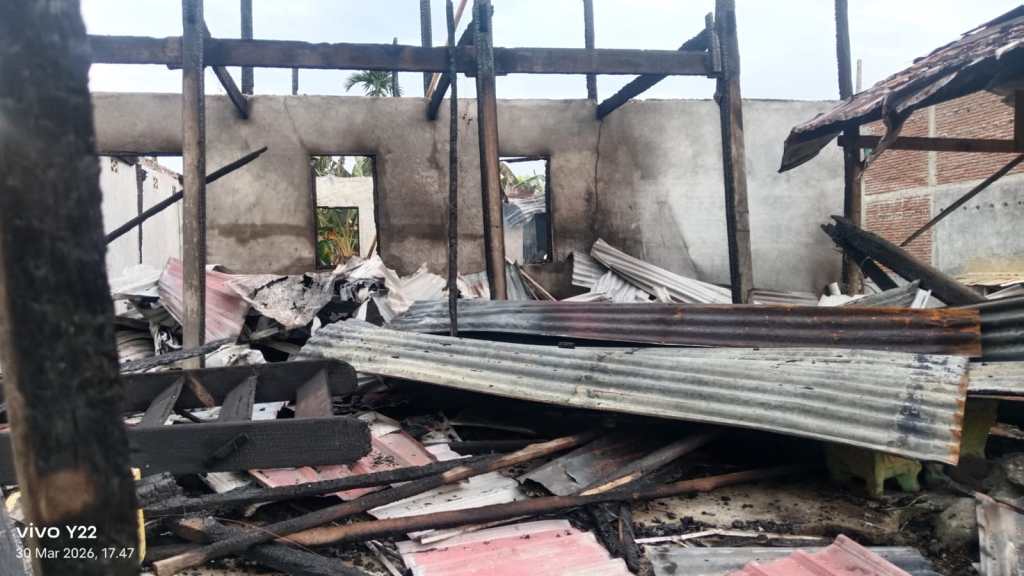 Gelombang Kepedulian Siswa SMAN 8 Pinrang Terus Mengalir Bantu Korban Kebakaran Buttu Sappa