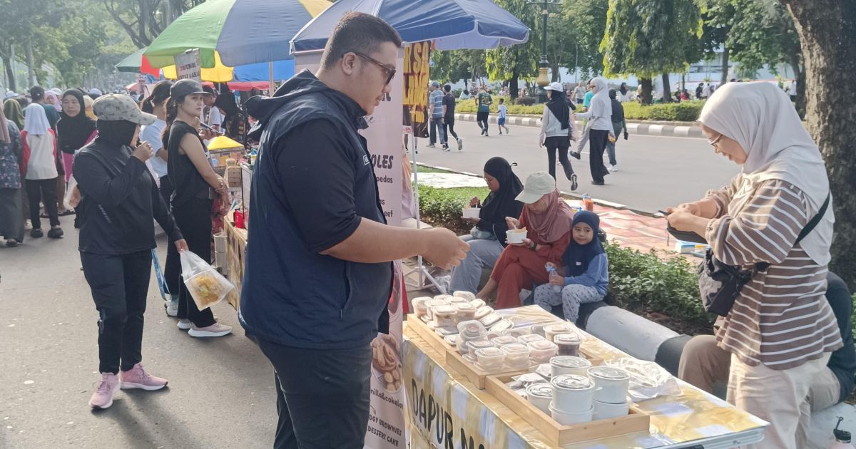 Kolaborasi Warga dan UMKM Sukses Sulap CFD Tegar Beriman Jadi Contoh Ketertiban Kebersihan
