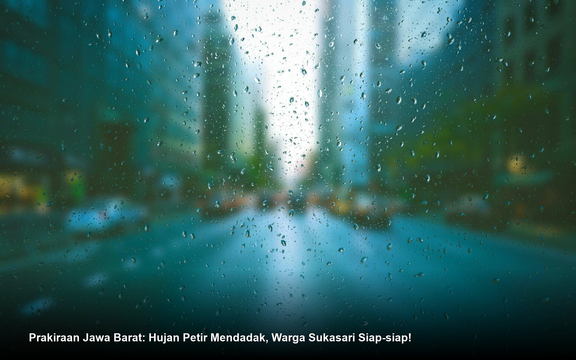 Prakiraan Jawa Barat: Hujan Petir Mendadak, Warga Sukasari Siap-siap!