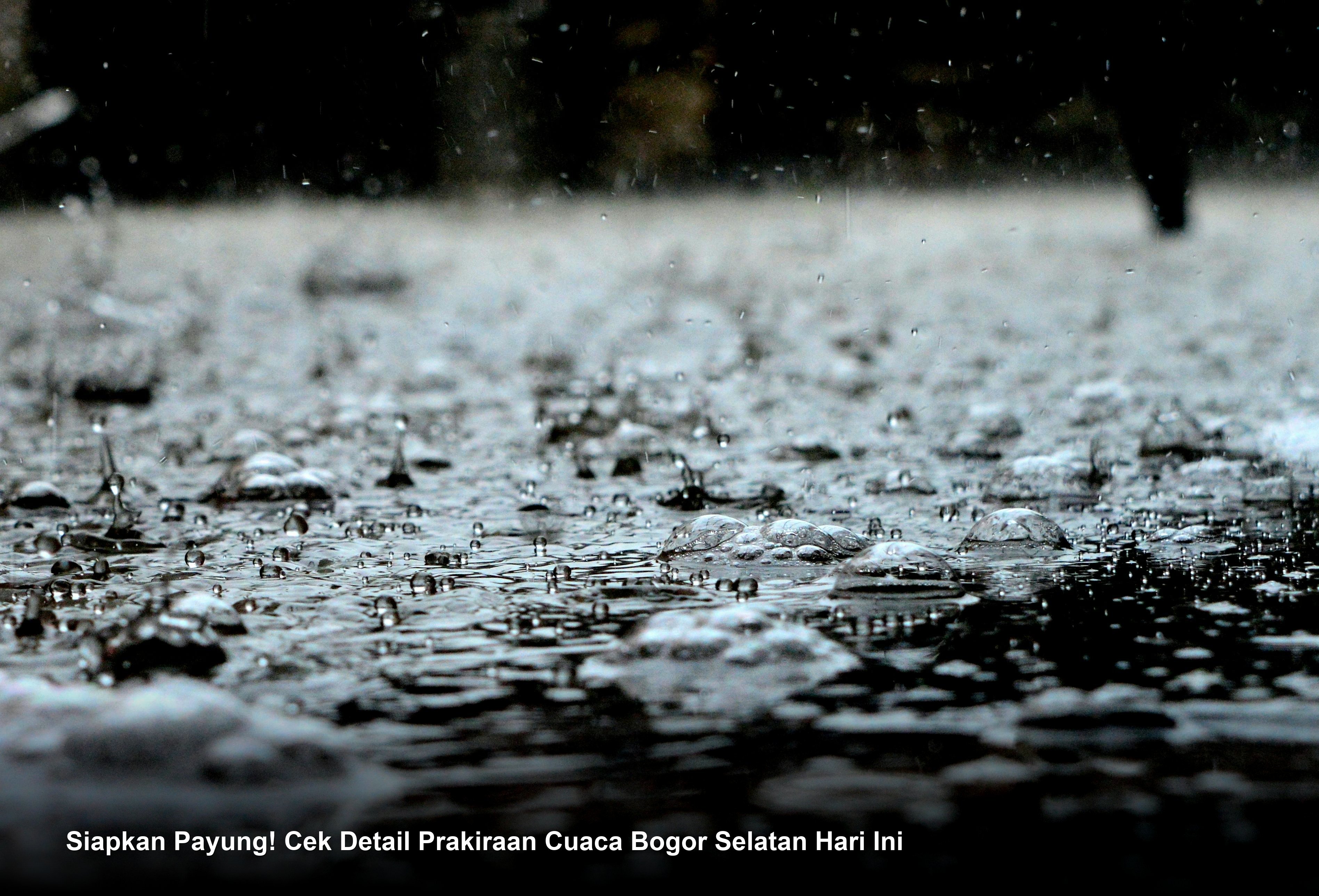Siapkan Payung! Cek Detail Prakiraan Cuaca Bogor Selatan Hari Ini