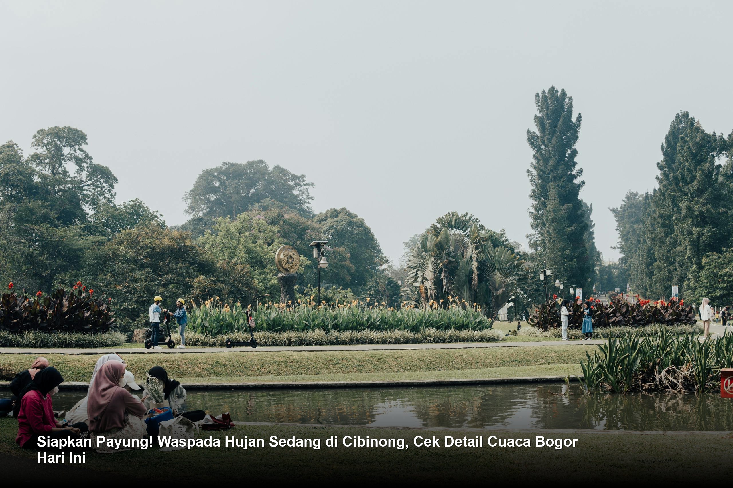 Siapkan Payung! Waspada Hujan Sedang di Cibinong, Cek Detail Cuaca Bogor Hari Ini