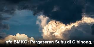 Cuaca Wilayah Kabupaten Bogor dan Sekitarnya