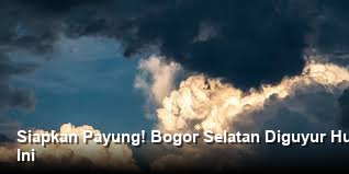 Cuaca Wilayah Kota Bogor dan Sekitarnya