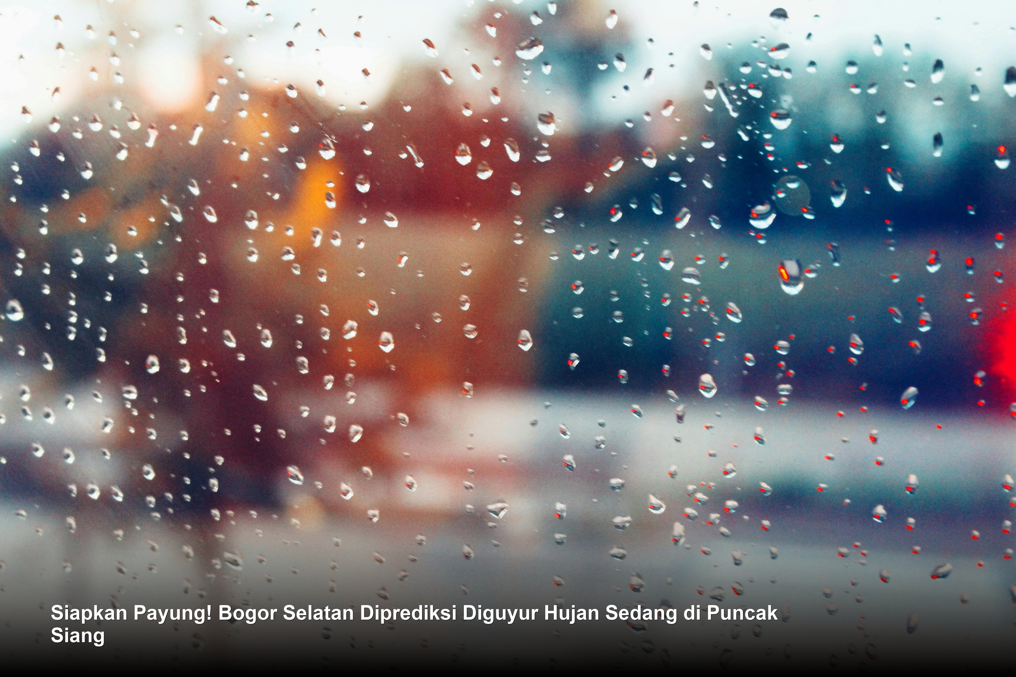 Siapkan Payung! Bogor Selatan Diprediksi Diguyur Hujan Sedang di Puncak Siang