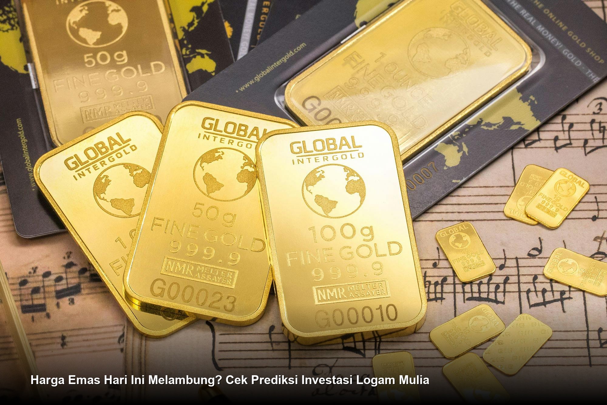 Harga Emas Hari Ini Melambung? Cek Prediksi Investasi Logam Mulia