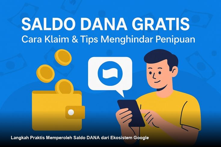Langkah Praktis Memperoleh Saldo DANA dari Ekosistem Google