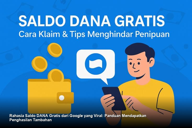 Rahasia Saldo DANA Gratis dari Google yang Viral: Panduan Mendapatkan Penghasilan Tambahan
