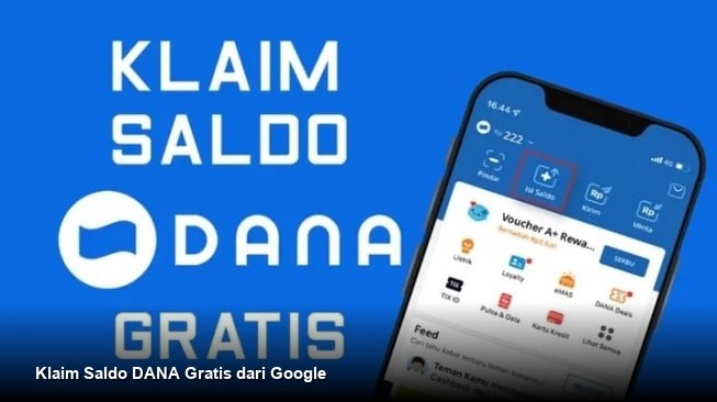 Klaim Saldo DANA Gratis dari Google