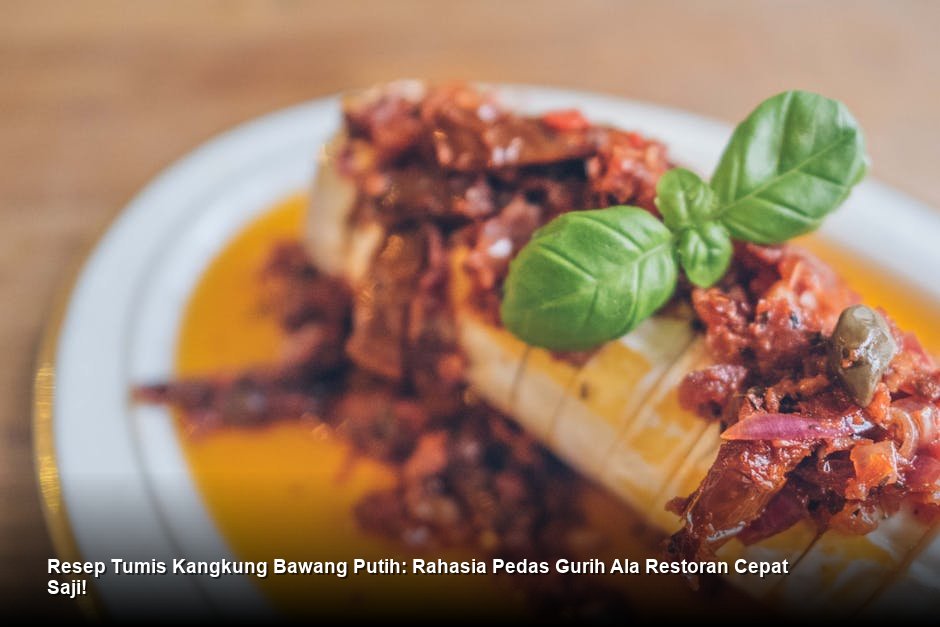 Resep Tumis Kangkung Bawang Putih: Rahasia Pedas Gurih Ala Restoran Cepat Saji!