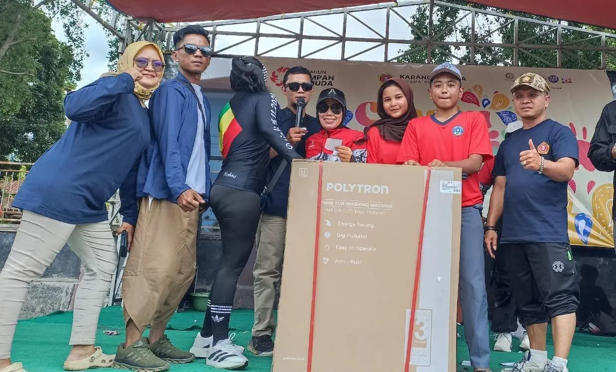 Sambut HUT Ke 97 Sumpah Pemuda, Katar  Kecamatan Cibatu Gelar Gebyar Jalan Santai 