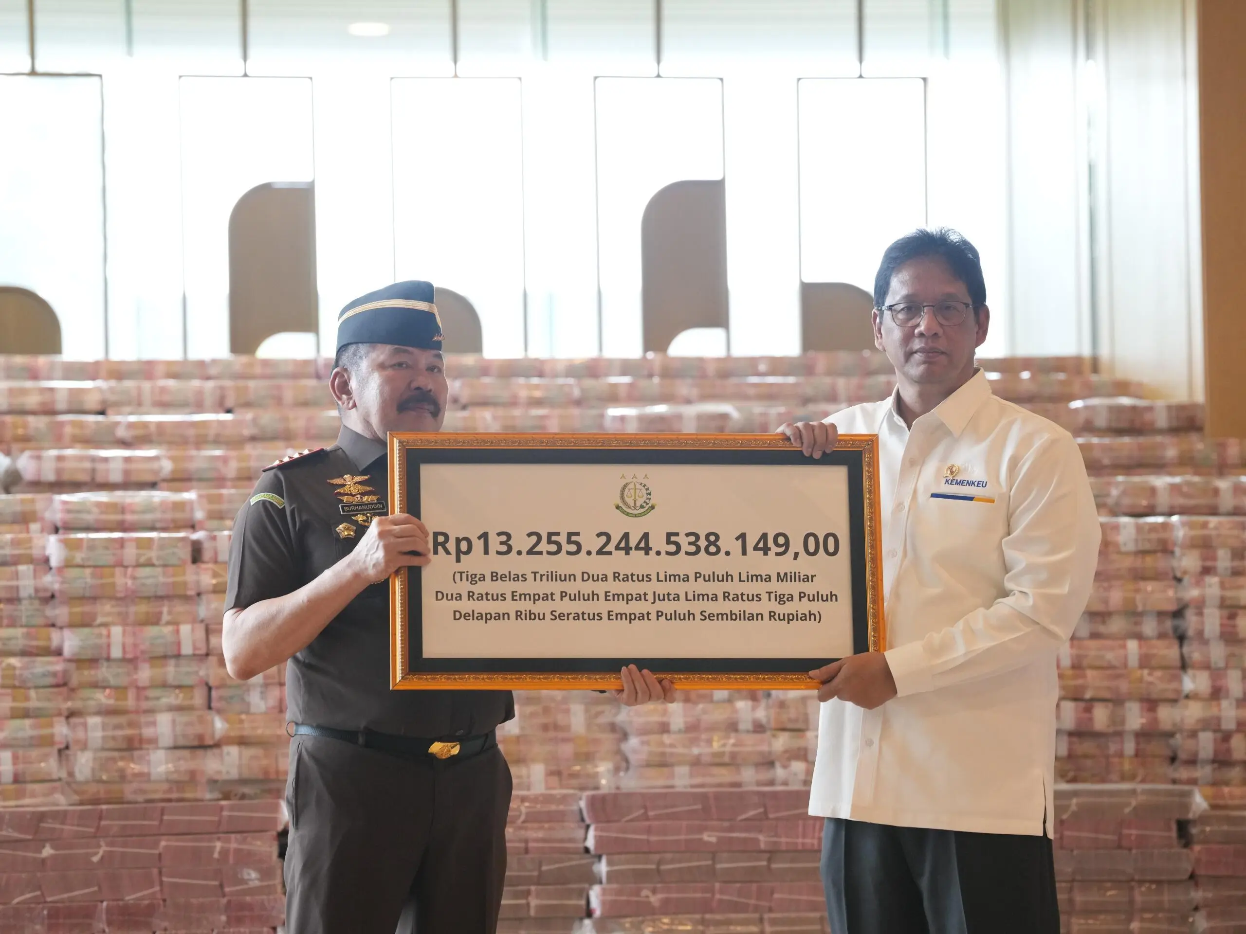 Prabowo: Uang Rp 13,2 T yang Dikembalikan Kejaksaan Bisa Hidupi Jutaan Rakyat Indonesia