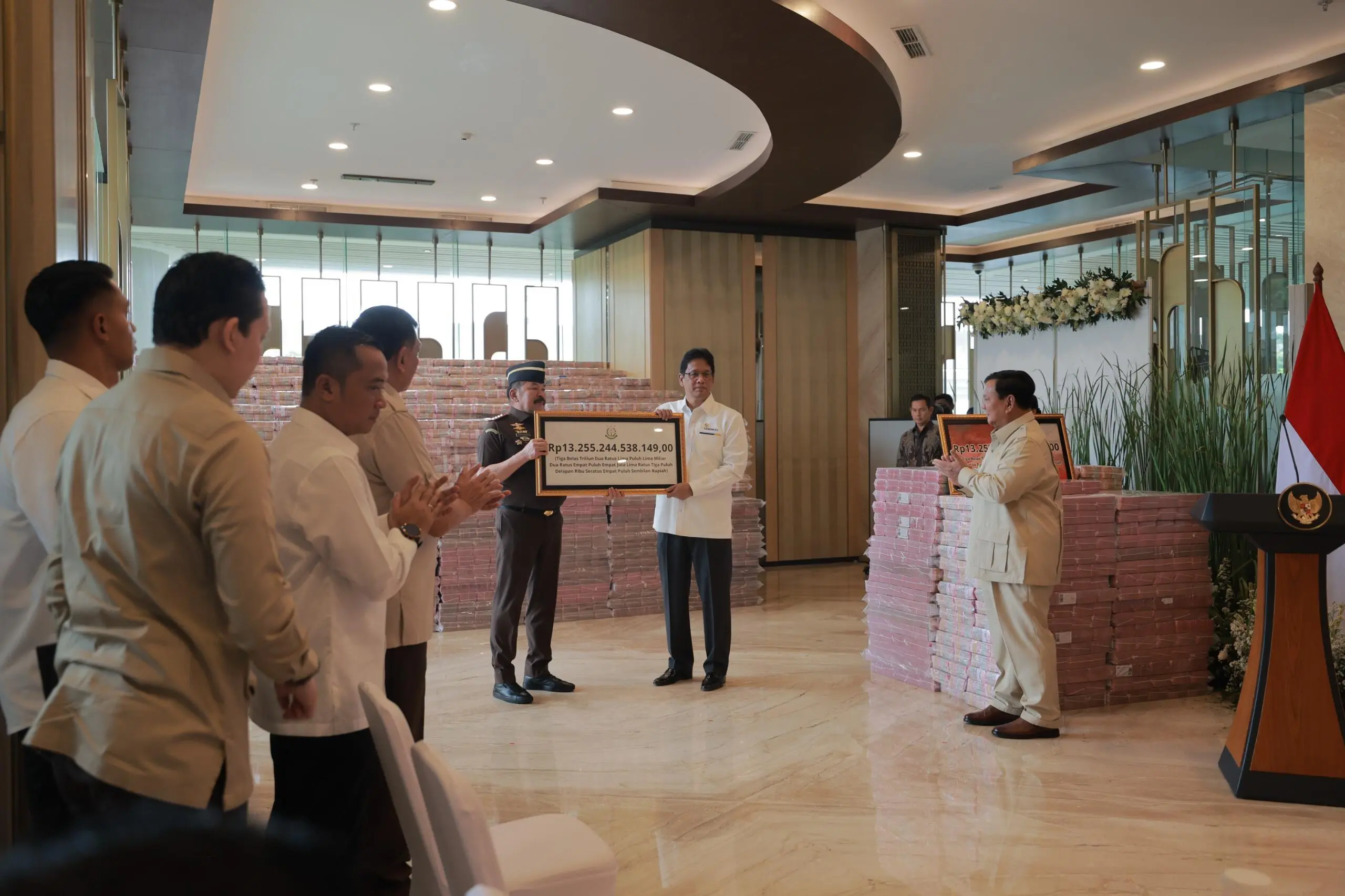 Rp 13,2 T Uang Negara Berhasil Diselamatkan dari Korupsi, Prabowo: Terus Kejar Koruptor, Jangan Takut, Jangan Malas!