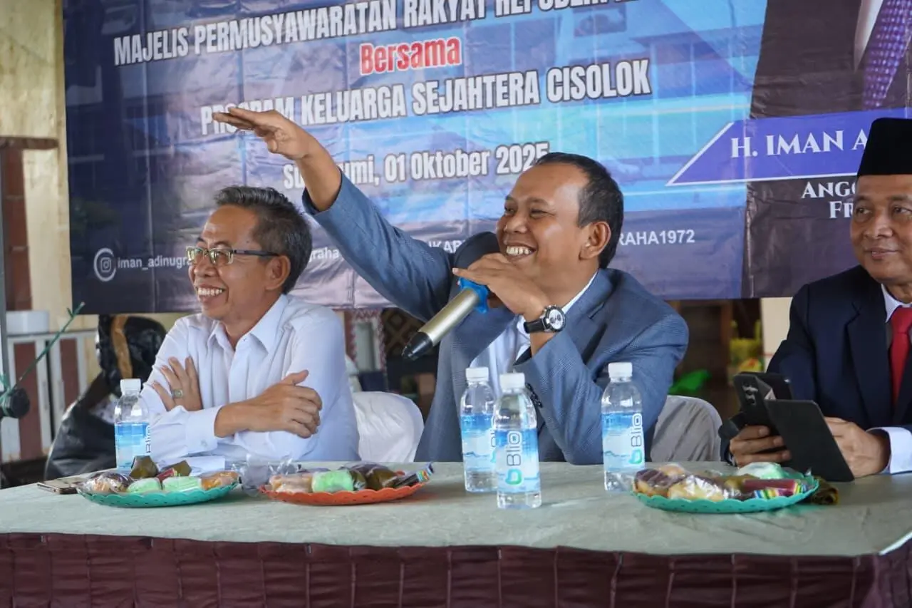 Iman Adinugraha, Sosialisasi Empat Pilar MPR RI di Cisolok: Teguhkan Persatuan di Hari Kesaktian Pancasila