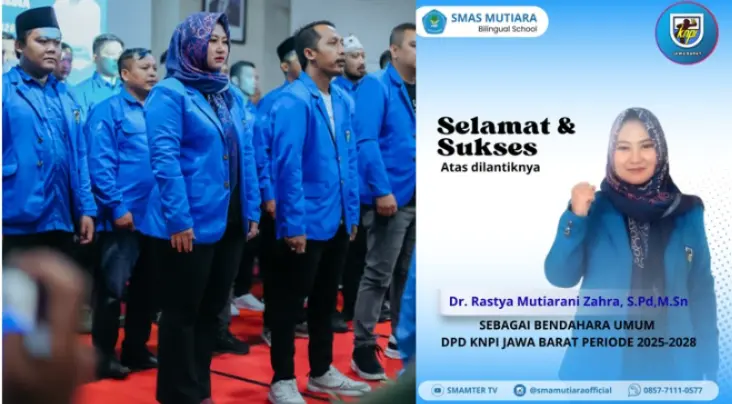 Bendahara Baru KNPI Jabar, Dr. Rastya Zahra Penuh Integritas untuk Kemajuan Bersama