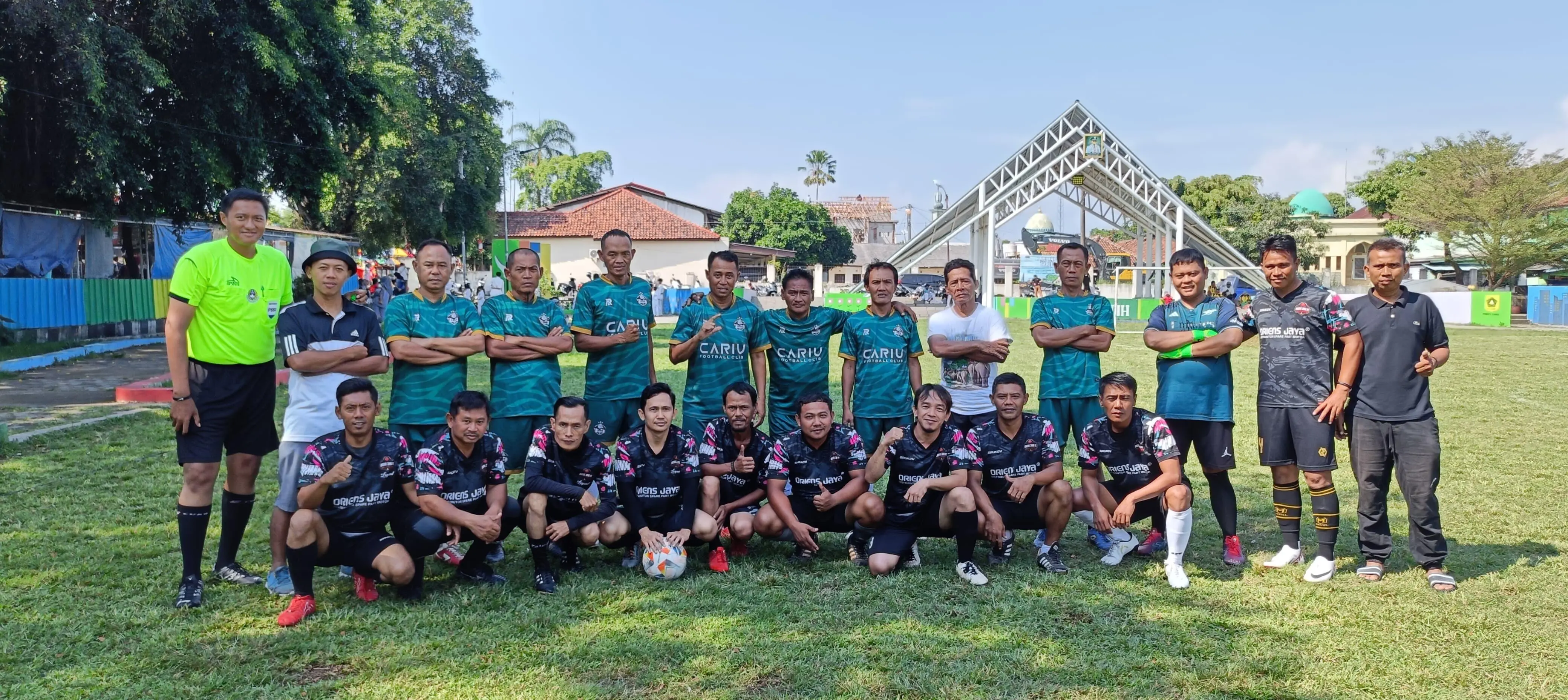 Reuni Merumput: Fun Games U40 Mini Soccer TPU Kebon Jarak Semarakkan Cariu