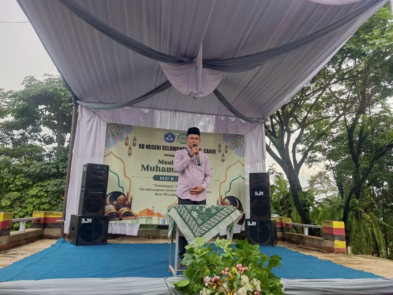 Maulid Nabi di SDN Selawangi 03: Generasi Cerdas Berakhlak Mulia