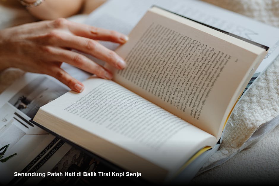 Senandung Patah Hati di Balik Tirai Kopi Senja